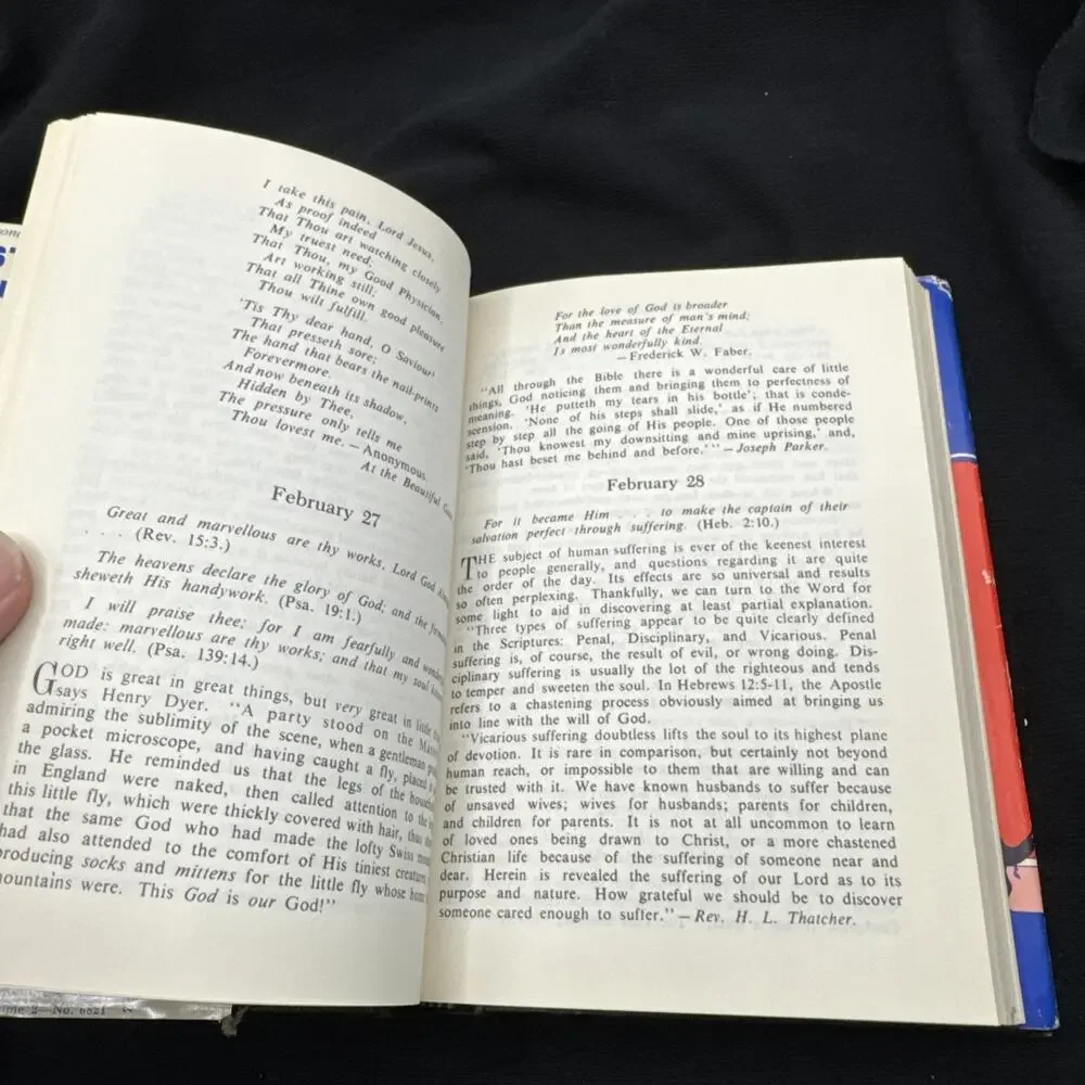 Streams in the Desert by Mrs. Charles E. Cowman 2nd Printing 1966 Devotional
